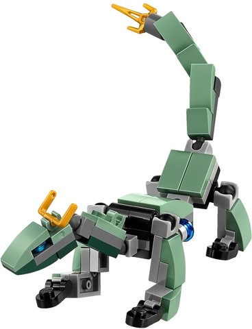 LEGO® NINJAGO® 30428 - Zöld nindzsa mechanikus sárkány - Polybag