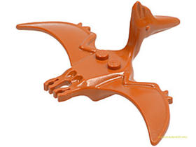 Sötét narancs Pteranodon
