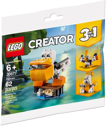 LEGO® Creator 3-in-1 30571 - Pelikán - Polybag