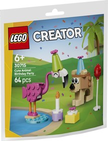 LEGO® Creator 3in1 30715 - Aranyos állatok szülinapi zsúrja