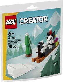 LEGO® Creator 3in1 30718 - Cicuri kalandjai a hóban