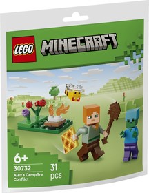 LEGO® Minecraft™ 30732 - Alexet megtámadják tábortűznél