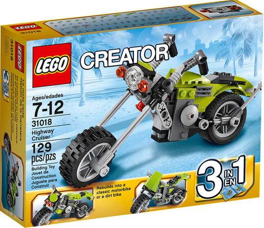 LEGO® Creator 3-in-1 31018 - Országúti robogó