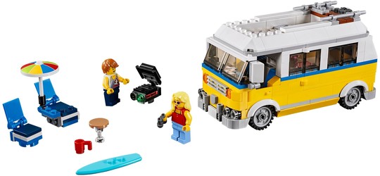 LEGO® Creator 3-in-1 31079 - Napsugár szörfös furgon