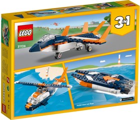 LEGO® Creator 3-in-1 31126 - Szuperszonikus repülőgép