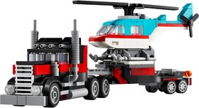 LEGO® Creator 3-in-1 31146 - Platós teherautó és helikopter