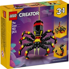 LEGO® Creator 3-in-1 31159 - Vadállatok: Meglepetésekkel teli pók