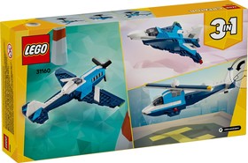 LEGO® Creator 3-in-1 31160 - Repülőgép: Versenyrepülőgép