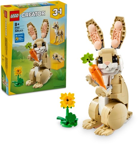 LEGO® Creator 3-in-1 31162 - Aranyos nyuszi