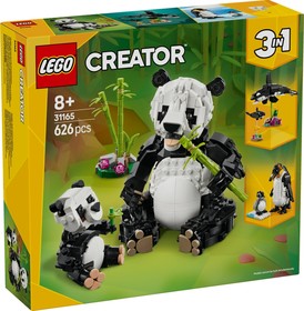 LEGO® Creator 3-in-1 31165 - Vadállatok: Pandacsalád