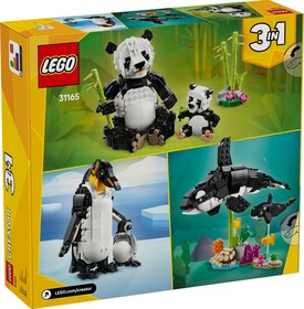 LEGO® Creator 3-in-1 31165 - Vadállatok: Pandacsalád