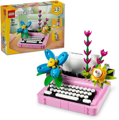 LEGO® Creator 3-in-1 31169 - Írógép virágokkal