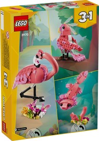 LEGO® Creator 3in1 31170 - Vadállatok: rózsaszín flamingó