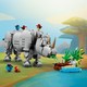 LEGO® Creator 3in1 31171 - Vadállatok: Fenséges orrszarvú madarakkal