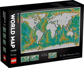 LEGO® Art 31203 - Világtérkép