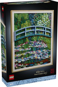 LEGO® Art 31220 - Claude Monet – Híd a vízililiomos tó felett
