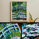LEGO® Art 31220 - Claude Monet – Híd a vízililiomos tó felett