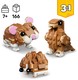 LEGO® Creator 3in1 31376 - Aranyos hörcsög egy virággal