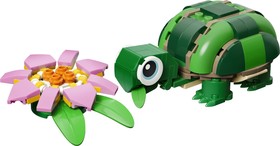 LEGO® Creator 3in1 31377 - Teknős egy vízililiom-virággal