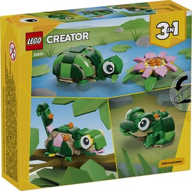 LEGO® Creator 3in1 31377 - Teknős egy vízililiom-virággal