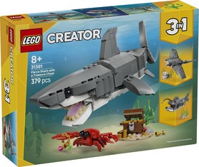 LEGO® Creator 3in1 31381 - Veszedelmes cápa egy kincsesládával