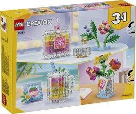 LEGO® Creator 3in1 31383 - Parfümös üveg és virágos dekoráció