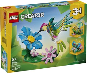 LEGO® Creator 3in1 31384 - Vadállatok: Színpompás kolibri