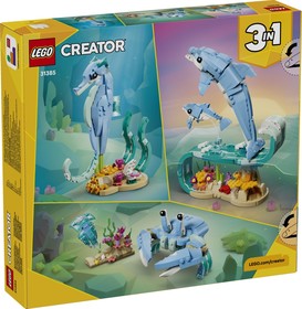 LEGO® Creator 3in1 31385 - Tengeri állatok: Csodálatos delfinek
