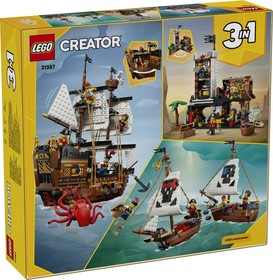 LEGO® Creator 3in1 31387 - Ikonikus kalózhajó