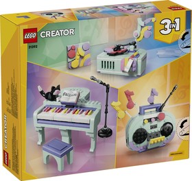 LEGO® Creator 3in1 31392 - Zenés dekoráció cicával