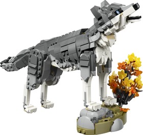 LEGO® Creator 3in1 31393 - Erdei állatok: Szürke farkas