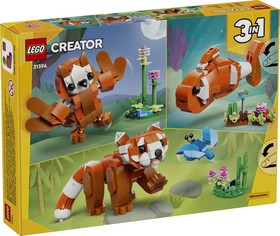 LEGO® Creator 3in1 31394 - Aranyos állatok: Vörös macskamedve
