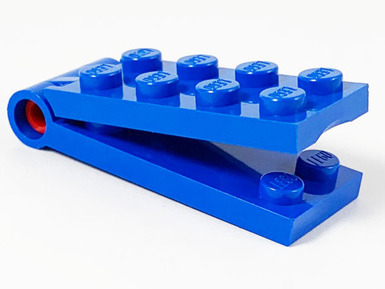 LEGO® Alkatrészek (Pick a Brick) 3149c017 - Kék 2x4 Lapos Zsanér
