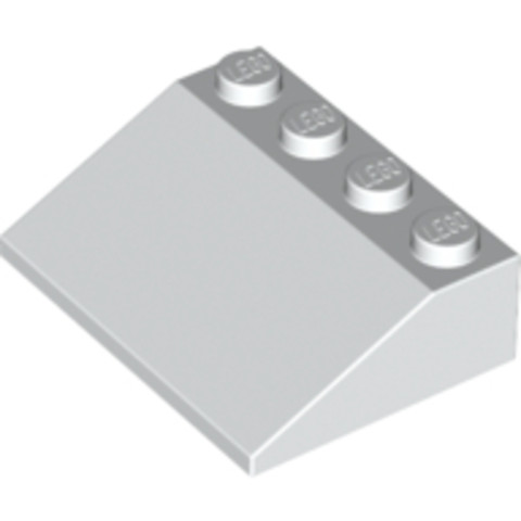 LEGO® Alkatrészek (Pick a Brick) 329701 - Fehér 3x4 lejtő