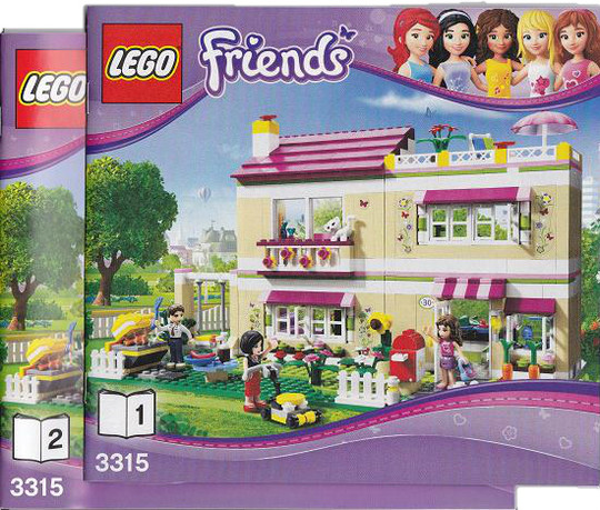 LEGO® Alkatrészek (Pick a Brick) 3315i - 3315 Friends építési mutató