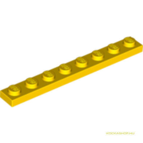 LEGO® Alkatrészek (Pick a Brick) 346024 - Sárga 1X8 Lapos Elem