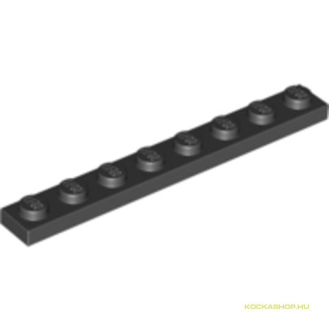 LEGO® Alkatrészek (Pick a Brick) 346026 - Fekete 1X8 Lapos Elem