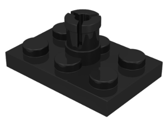 LEGO® Alkatrészek (Pick a Brick) 346211 - Fekete 3x2 Helikopter Rotorlap