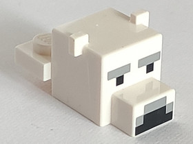 Fehér Minecraft jegesmedve fej