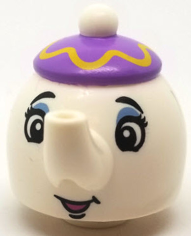 LEGO® Minifigurák 35735pb01 - Duplo Figure, Disney Princess, Mrs. Potts (Duplo Utensil Teapot)