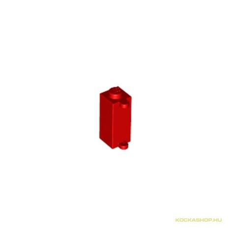 LEGO® Alkatrészek (Pick a Brick) 358105 - Piros 1x1x2 kocka, tartóval