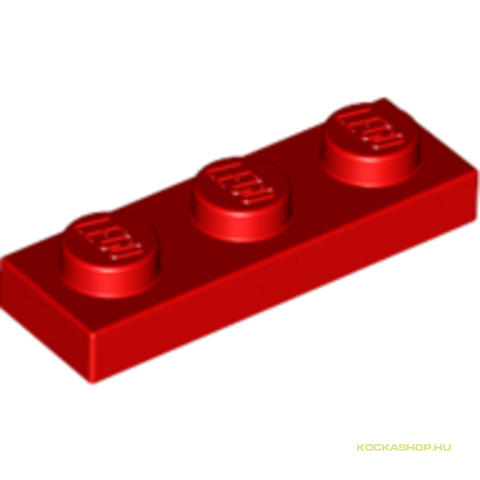 LEGO® Alkatrészek (Pick a Brick) 362321 - Piros 1X3 Lapos Elem