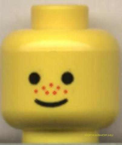 LEGO® Alkatrészek (Pick a Brick) 3626bpx12403 - Sárga Szeplős fej