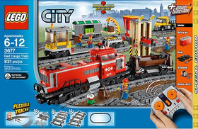 LEGO® City 3677 - Piros tehervonat