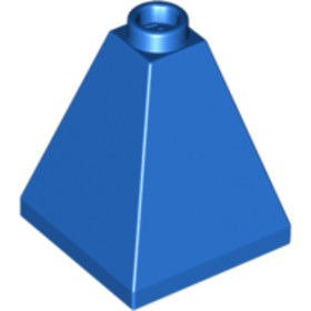 Kék piramis elem 2x2x2/73°
