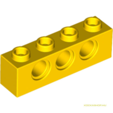 LEGO® Alkatrészek (Pick a Brick) 370124 - Sárga 1X4 Elem Oldalán 3 Lyukkal