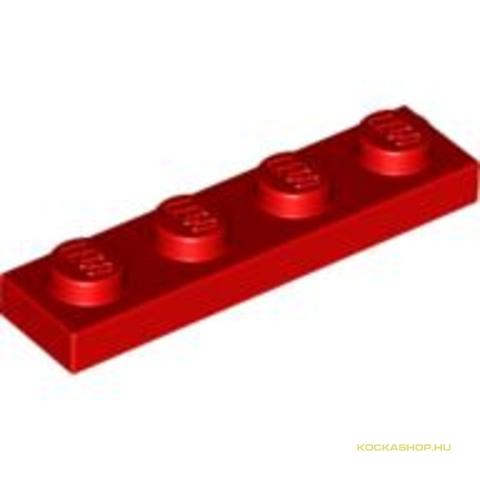LEGO® Alkatrészek (Pick a Brick) 371021 - Piros 1X4 Lapos Elem