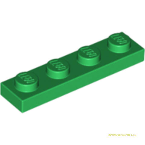 LEGO® Alkatrészek (Pick a Brick) 371028 - Zöld 1X4 Lapos Elem