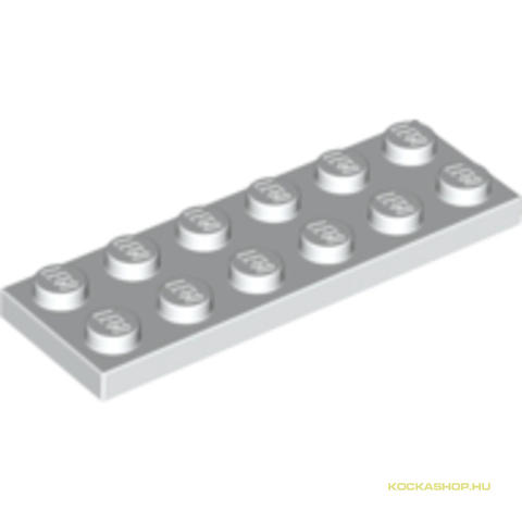 LEGO® Alkatrészek (Pick a Brick) 379501 - Fehér 2X6 Lapos Elem