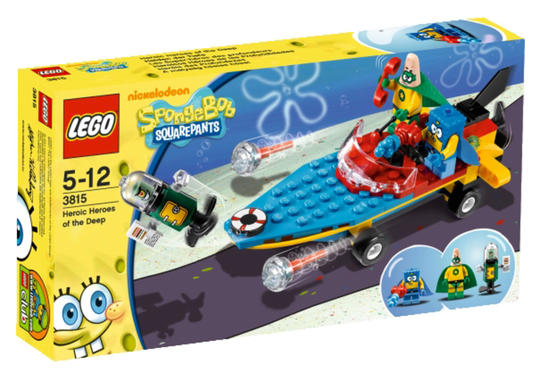 LEGO® Spongyabob 3815 - A mélység hősies hősei
